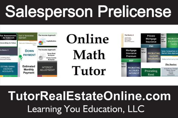 Math Sales Man Salesperson Math Course – Tutor Real Estate Online